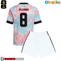 Otroške Nogometnih dresov Belgija Youri Tielemans #8 Gostujoči SP 2026 Kratki rokavi (+ hlače)